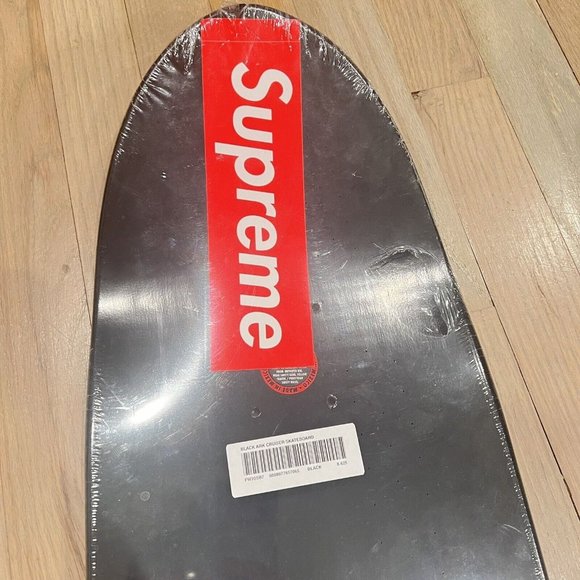 Supreme Black Ark Cruiser Skateboard Black FW20 Deck Only New Sealed - Picture 5 of 5